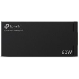 Tp-link Inyector PoE++ TL-POE170S, 60W, 2 Puertos Gigabit, IEEE802.3af/at/bt, Montaje en Pared/ Escritorio
