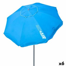 Sombrilla Aktive Azul Ø 200 cm 200 x 200 x 200 cm 200 x 198,5 x 200 cm UV50 (6 Unidades) Precio: 108.68999966. SKU: B1E6SBBXDF