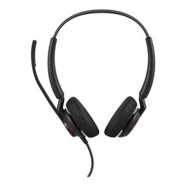 Jabra Engage 40 Inline Link Stereo USB-A MS – Auriculares de Diadema para Oficina/Centro de Llamadas, Conexión USB-A