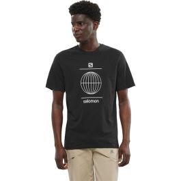 Camiseta de Manga Corta Hombre Salomon LC1963500 Negro