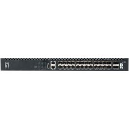 Level One XQS-3126 Switch 26x GE con 24x PoE y 2x 40/100GbE, Montaje en Rack 19" 185W