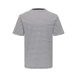 Camiseta de Manga Corta Hombre Only & Sons Onsdawson Reg Stripe Negro L