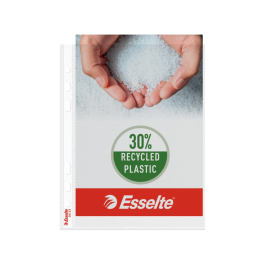 Esselte Funda Multitaladro DIN A5 Polipropileno Piel de Naranja con Refuerzo, Transparente, Bolsa de 100 Unidades Precio: 34.50000037. SKU: B16LDSKR7X