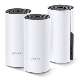 TP-Link Deco M4 (3-pack) AC1200 Whole Home Mesh Wi-Fi System Blanco