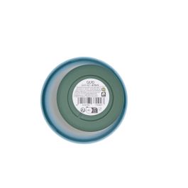 Quid Vaso con Tapa y Pajita Plástico Quidate 47,5 cL Verde - Pack de 12 Unidades, Transportable, Libre de BPA