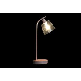 DKD Home Decor Lámpara Sobremesa Urban USB Cristal Metal Casquillo E14 Blanco Rosa 46 cm Alto Pack 4 Unidades Precio: 127.50000021. SKU: S3040142