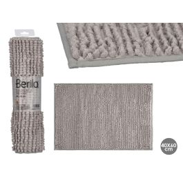 Alfombra de Baño Gris 40x60 cm - Berilo (12 Unidades) Alfombra de Baño Gris 40x60 cm - Berilo (12 Unidades)