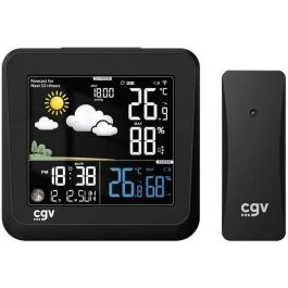 CGV MY METEO-1NC Estación meteorológica inalámbrica con pantalla a color, control táctil, reloj y calendario Precio: 65.49999951. SKU: B1AMA388NG