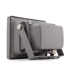 Brico BQFS11510-R Foco Proyector LED COB 10W 850Lm Rojo IP65 Aluminio 100-240V - Uso Exterior Interior 30.000h - Eq. 60W