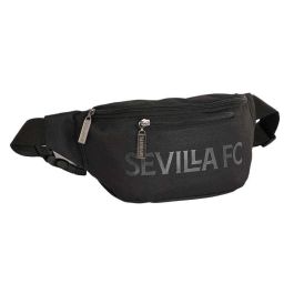Safta Riñonera Sevilla FC Teen Negra 23x12x9cm Poliéster REACH