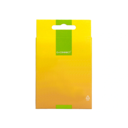 Q-connect Cinta TZe-251 Blanco-Negro 24mm Longitud 8mt Compatible Brother Consumible Rotuladora