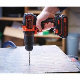 Black + Decker Taladro de Percusión 2x18 V Iones de Litio con 80 Accesorios en Estuche