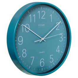 Reloj de Pared Alexandra House Living Azul Acrílico Plástico 38 x 5 x 38 cm