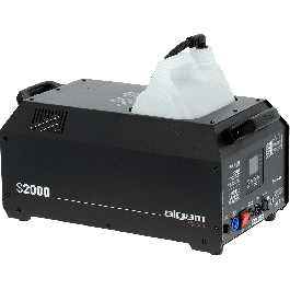 Algamlight Máquina de Humo 1500W para Fiestas, Eventos y Escenarios, Capacidad 5L, Caudal 850m³/min con Mando Inalámbrico
