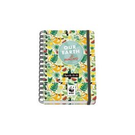 Agenda Escolar (2025-26) Dohe Premium Wwf Tropic Wire-O Tapa Extra A5 215X310 S/V Con Goma Precio: 11.49999972. SKU: B1JFH4QFZX