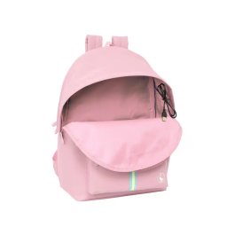 Mochila para Portátil y Tablet con Salida USB El Ganso Basics Rosa
