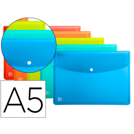 Oxford Urban Sobre con Broche A5 Polipropileno Translúcido Colores Surtidos Precio: 4.49999968. SKU: B19S4CR3FD