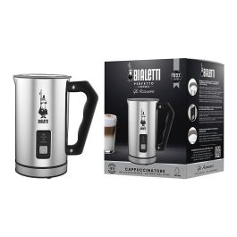 Bialetti MK01 Espumador de Leche Automático Acero Inoxidable Caliente y Fría 115ml / 240ml