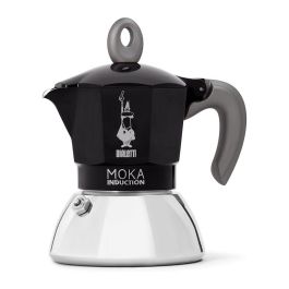 Bialetti MOKA 2TZ Induction Cafetera Italiana Negra para 2 Tazas Aluminio Inducción Precio: 52.5000003. SKU: B178GA48G7