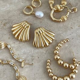 Pendientes Mujer 24KAE 424113Y Dorado