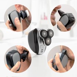 Afeitadora Recargable Ergonómica Multifunción 5 en 1 Shavestyler InnovaGoods Afeitadora Recargable Ergonómica Multifunción 5 en 1 Shavestyler InnovaGoods
