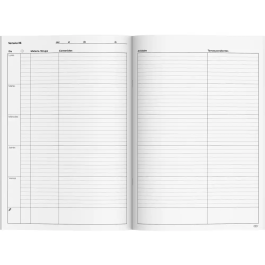 Additio Cuaderno Memo-Notas A4 Profesorado PVC 128 Páginas Colores Surtidos