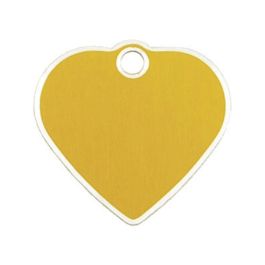 Placa identificativa para collar Imarc Dorado Corazón Aluminio Precio: 7.58999967. SKU: B1DJG5ZXNR
