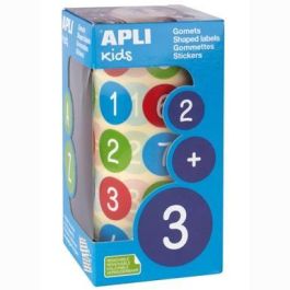 Apli Gomets Números Redondos 20 mm Multicolor Adhesivo Removible 900 Unidades Precio: 4.49999968. SKU: B1E9XPBHJR