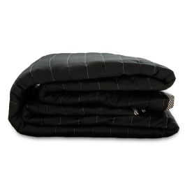 Colcha Reversible HappyFriday Basic Dash Negro 200 x 260 cm