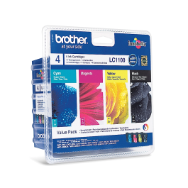BROTHER Pack cartuchos Negro, Cian, Magenta y Amarillo MFC-6490CW