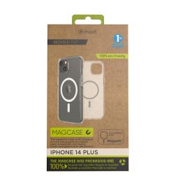Muvit Funda Recycletek Magsafe para iPhone, compatible con carga inalámbrica Qi, 100% reciclado Precio: 31.50000018. SKU: S7813321