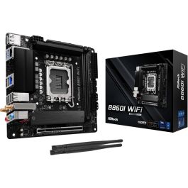 ASRock B860I WiFi Placa Base Mini ITX para Intel LGA 1851 DDR5 HDMI/DP Wi-Fi 6E Bluetooth 5.3 Precio: 191.50000023. SKU: B16FLDZQVZ