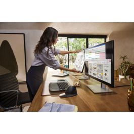 HP 727pm Series 7 Pro Monitor de Videoconferencia Inteligente 27 Pulgadas 4K con IA y Thunderbolt 4