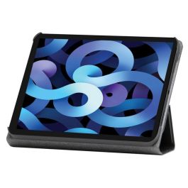 dbramante1928 Risskov Funda Folio Piel para iPad Air 10.9"/Pro 11" - Negra, Ultra Fina, Soporte Múltiple, Cierre Magnético