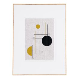 Cuadro Abstracto 2/M Madera Impreso 60 X 3 X 80 cm