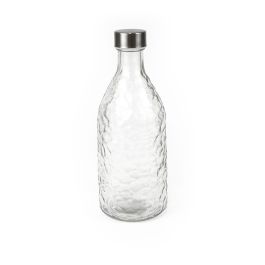 Botella de vidrio con tapón de metal 1Lt Anna (12 Unidades) Botella de vidrio con tapón de metal 1Lt Anna (12 Unidades)