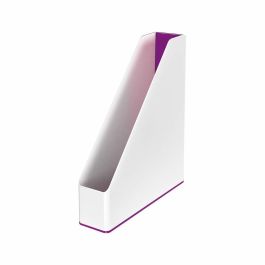 Revistero Leitz Blanco Violeta A4 Poliestireno 7,3 x 31,8 x 27,2 cm Precio: 21.49999995. SKU: S8411734