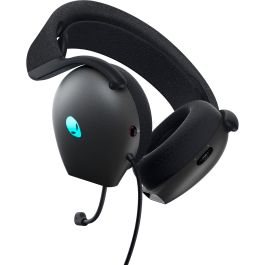 Alienware AW520H Auriculares Gaming USB con cable, RGB, 20-40000Hz, micrófono unidireccional y 4cm drivers, gris