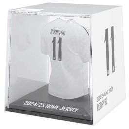 BANBO TOYS Figura Mini Camiseta Rodrygo Real Madrid Vinilo Acrílico Plástico Biodegradable 9,5cm