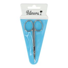 Palmera Tijera para manicura curva 4"/101,6 mm 08611160 Hoja Curva Acero Al Carbono Niquelado