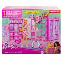Muñeca barbie dream closet con armario de ensueño. incluye compartimentos y accesorios. Precio: 52.5000003. SKU: B1E5XNLDK3
