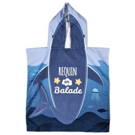 Jet Lag Toalla-Poncho Infantil 58X57 Poliéster