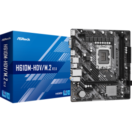 ASRock H610M-HDV/M.2 R2.0 Placa Base Intel H610 LGA 1700 micro ATX para PC Precio: 78.49999993. SKU: B19KQ9PGL2