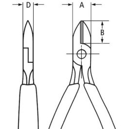 Knipex Alicates de Corte Diagonal para Electrónica