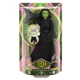 Muñeca cantante Wicked Elphaba de Mattel con vestido y accesorios - Wicked - HYM40 Muñeca cantante Wicked Elphaba de Mattel con vestido y accesorios - Wicked - HYM40