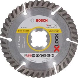 Bosch X-LOCK DIA-TS 115x22 23 Sf. Univ. Disco de Corte para Ladrillo, Concreto, Hormigón Duro, Arenisca y Piedra Precio: 31.50000018. SKU: B1CP75434H