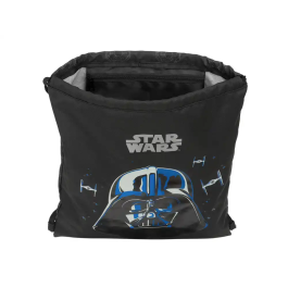 Bolsa Mochila con Cuerdas Star Wars Rebellion Negro 35 x 40 x 1 cm