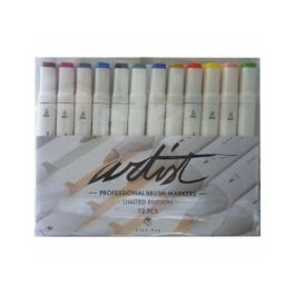 Rotuladores Alex Bog Professional Multicolor 12 Piezas Doble punta Precio: 13.50000025. SKU: B19PPVPBZL