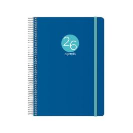 Agenda Anual (2026) Dohe Memphis Espiral Tapa Pp Con Goma 150X210 D/P Azul Precio: 16.50000044. SKU: B1ENAK6RBZ