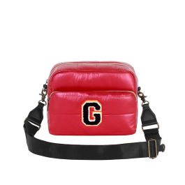 Harry Potter Bolso Bandolera IBiscuit Padding G Rojo - Acolchado, Nylon, 16x23x13cm Harry Potter Bolso Bandolera IBiscuit Padding G Rojo - Acolchado, Nylon, 16x23x13cm